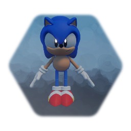 Sonic by @TheJoshMan07 but with newer hands and different head