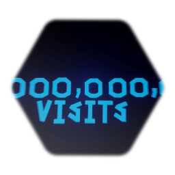 1 , 000 , 000 , 000 Visits Logo