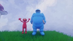 Elmo And Cookie Monster