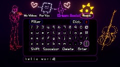 Dream Social Concept