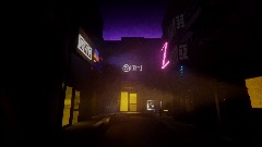 Dystopian city