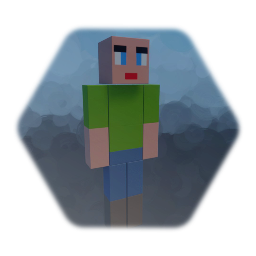 Articulated Minecraft Character Base