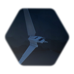 Palpatine imperial shuttle lambda class Ta4 mini model long sh