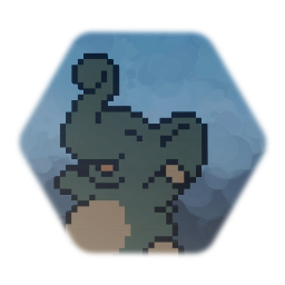 Elephant Pixel Art