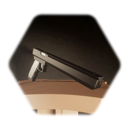 Simple .22 Tactical Pistol with Integrated Silencer