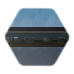 Empty House with Lights