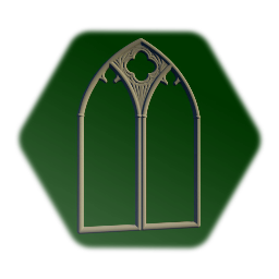 Gothic Arched Window Frame