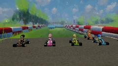Kart Sofia circuit (Meta runner racing 6) demo