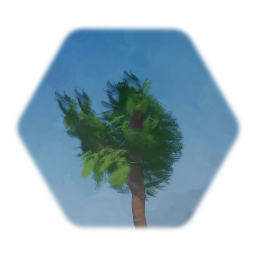 Simple green tree