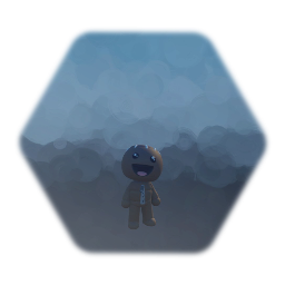 Sackboy with grab ability