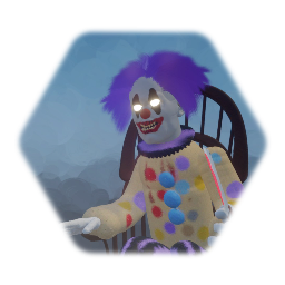 Thrashing clown spirit Halloween