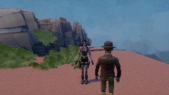 Tiny tomb raider level