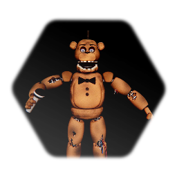 <clue> Withered Freddy Model V1