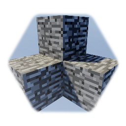 Bedrock Block · Minecraft *(Opaque Square Flecked!)*