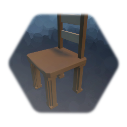 Ornate wooden chair