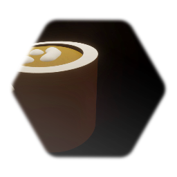 Coffee with happy face