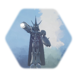 Digimon Omnimon Zwart