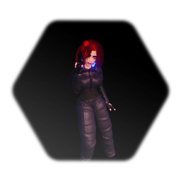 Sofia West A.K.A. Flaire- (A Cyberpunk Inspired Character)