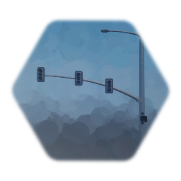 Destructible Traffic Signal