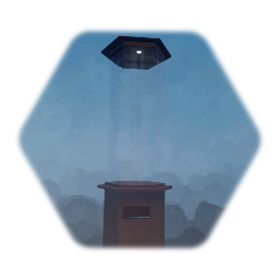 Glass Display Pedestal