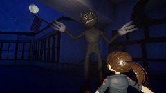 Cartoon cat`s first victim