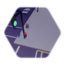 City streets 2.0 [animated cars and traffic lights]