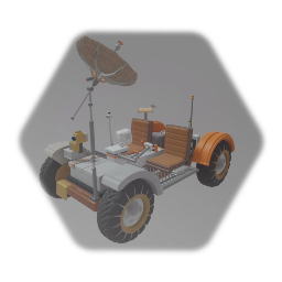Moon-buggy kart