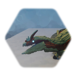 Thousand blade Wyvern Seregios