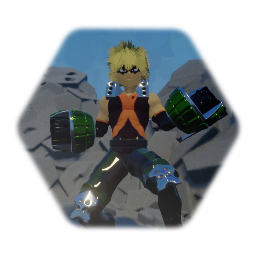 Katsuki Bakugou Puppet ("Bakugo"My Hero Academia)