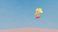 Super Sonic transformation animation