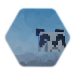 Minecraft Panda Head