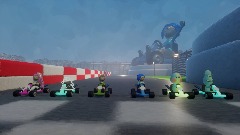 meta runner racing stadium