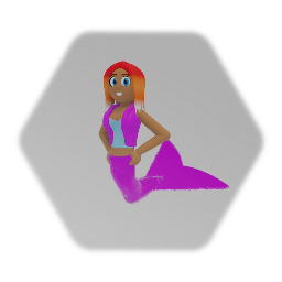 Coral the mermaid redesign