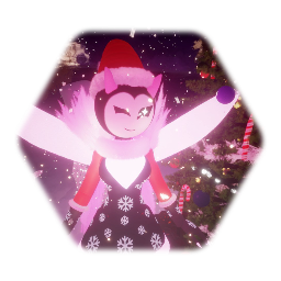 <clue> Benky ( new Christmas outfit)