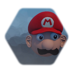 Ugly Mario realistic . _ .