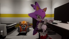 Blaze the Cat (Test animation)