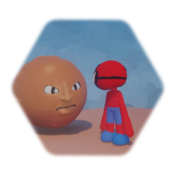 Spiderman Meets The Meatball Man