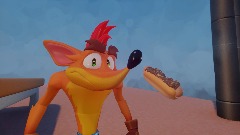 Crash sees a Chill dog ( Animation Cartoon )