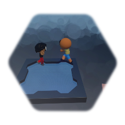 The fight Vxtoro vs Fall_ guys 1002