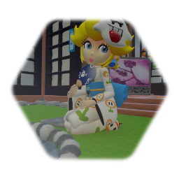 Princess Peach (Kimono Outfit) Doll