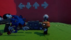 Friday night funkin exe Skid and pump vs SONIC exe
