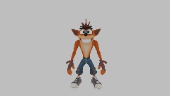 Game Accurate Crash bandicoot Model [SHOWCASE]