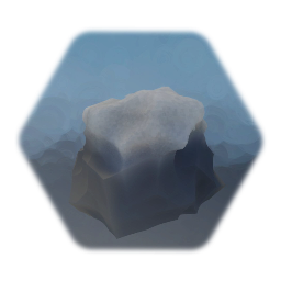 Snow Covered Rock