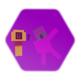 Funny purple dude