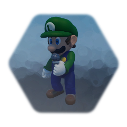Luigi Model But I Animated Into a FnF Character
