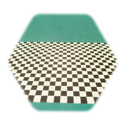 Black and White Checkerboard Floor