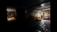 The Backrooms Level 1 Render