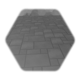 Lardge stone floor
