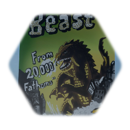 Beast from 20,000 Fathoms Poster