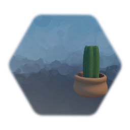 1st Creation: Cactus in Pot